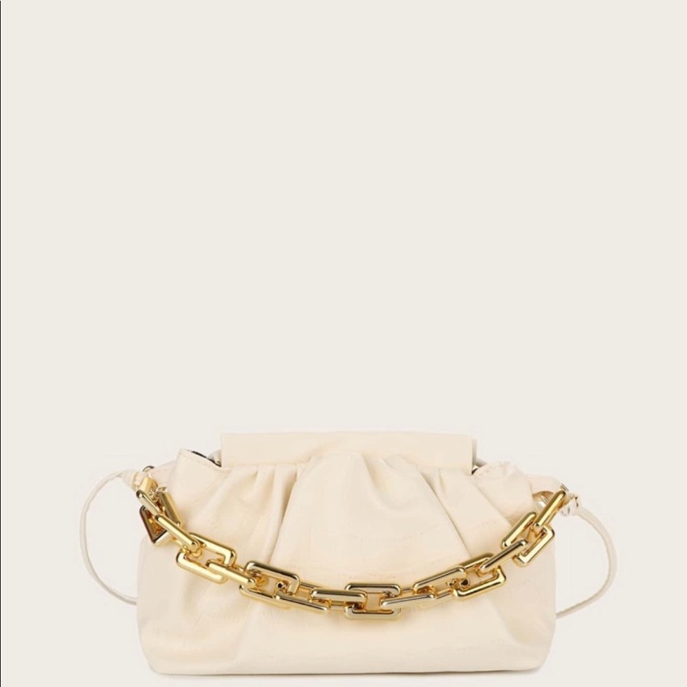 Ruched mini bag